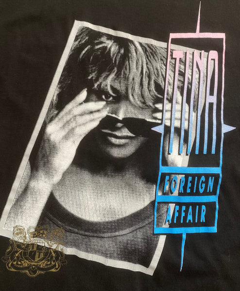 Tina Turner Foreign Affair Tour T-Shirt (1990)