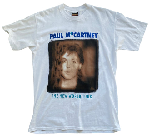 Paul Mccartney The New World Tour T-shirt (1993)